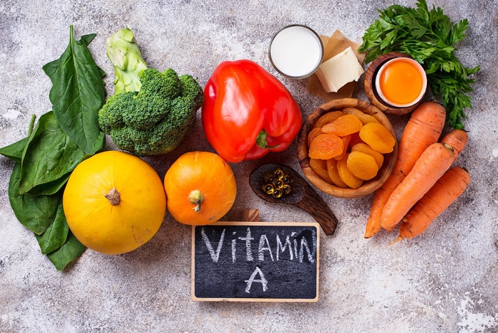 Nhóm thực phẩm giàu vitamin A