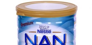 Cách pha sữa Nan 2