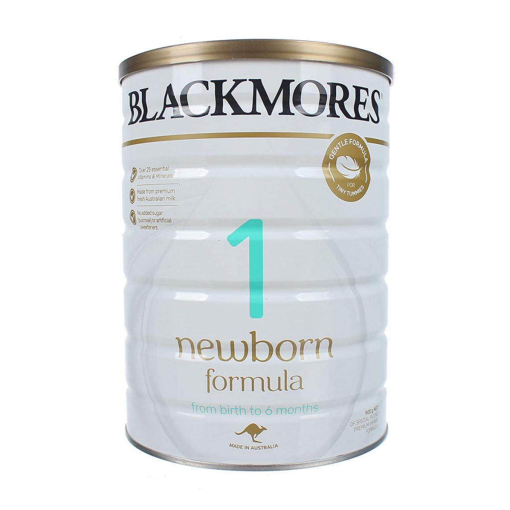 Cách pha sữa blackmore 1