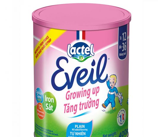 Sữa bột Lactel Eveil
