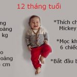 Bảng chiều cao cân nặng trẻ em