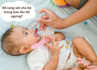 Bổ sung sắt bao lâu thì ngưng? Cách bổ sung sắt cho trẻ hiệu quả?