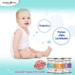 Review sữa Healthy care số 2 có mát không? Dễ tăng cân không?