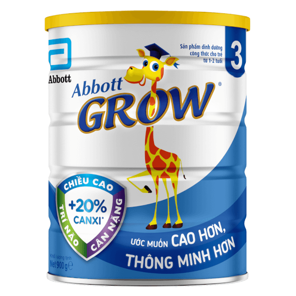 Sữa Abbott Grow 3 được nghiên cứu và sản xuất tại Hoa Kỳ